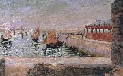 Paul Signac port tn bessin oil painting artist